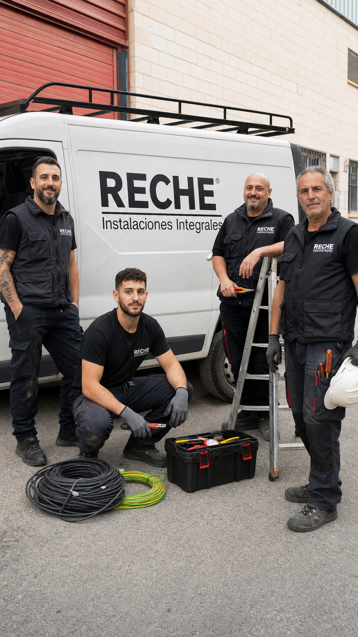 Equipo de electricistas RECHE Instalaciones